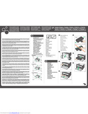 Ricoh SP 202SN Quick Installation Manual