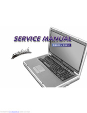 Clevo D901C Service Manual