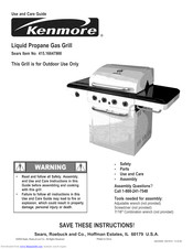 Kenmore 415.16647900 Use & Care Manual