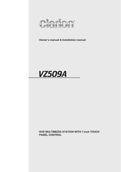 Clarion VZ509A Owner's Manual