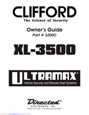 Clifford Ultramax XL3500 Owner's Manual