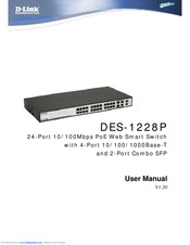 D-Link DES-1228P - Web Smart Switch User Manual