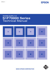 Epson Power Supply IC S1F70000 Technical Manual