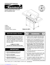 Kenmore Kenmore 141.16671 Operator's Manual