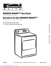 KENMORE Kenmore Gas Dryer 110.7506 Use & Care Manual