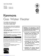 KENMORE 153.336940 Use & Care Manual