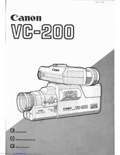 Canon VC-200 Instructions Manual