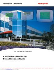 Honeywell T7350A Application Selection And  Cross-Reference Manual