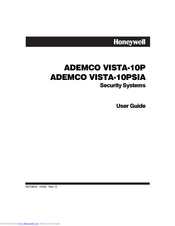 Honeywell ADEMCO VISTA-10PSIA User Manual