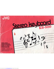 JVC KB-500 Owner's Manual