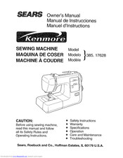Sears Kenmore 385.17628 Owner's Manual