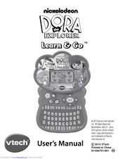 Vtech Dora Learn & Go User Manual