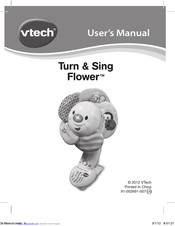 Vtech Turn & Sing Flower User Manual