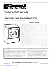KENMORE 134566000 Use & Care Manual