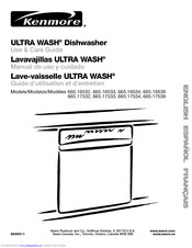 KENMORE Ultra Wash 665.17532 Use & Care Manual