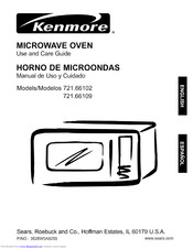 KENMORE 721.66102 Use & Care Manual
