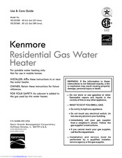 Kenmore 153.331350 Use & Care Manual