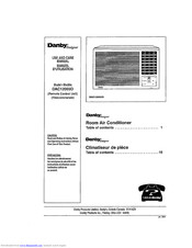 DANBY Designer DAC12003D Use And Care Manual
