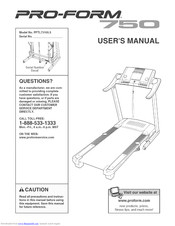 PROFORM PFTL73105.5 User Manual