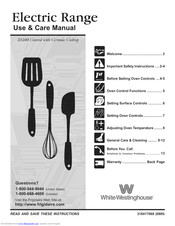 WHITE-WESTINGHOUSE ES100 Use & Care Manual