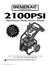 Generac Power Systems 2100PSI 1536-0 Owner's Manual