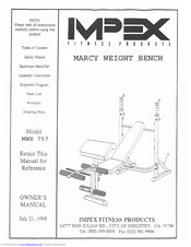 Impex MWB 757 Owner's Manual
