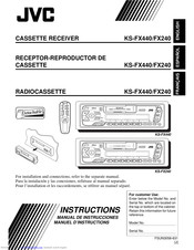 JVC KS-FX440/FX240 Instructions Manual