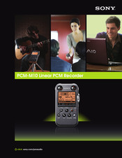 Sony PCM-M10 Brochure