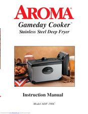 Aroma Gameday Cooker ADF-190C Instruction Manual
