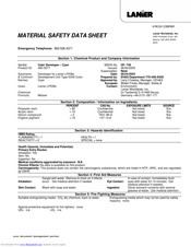 Lanier Color Developer – Cyan 480-0077 Material Safety Data Sheet