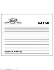 Hunter 44150B Owner's Manual