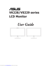 Asus VS229HA User Manual