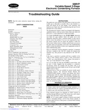 Carrier 58MVP Troubleshooting Manual