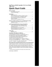 Intel U3-1L Quick Start Manual