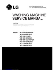 LG WD-1225H Service Manual