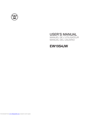Westinghouse EW19S4JW User Manual