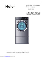 haier HWD1406 Instruction Manual