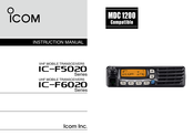 ICOM IC-F6020 Series Insrtuction Manual