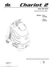 Windsor Chariot 2 iVac 24 ATV CVC24 Operator Instructions Manual