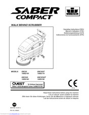 Windsor Saber Compact QSC20 Operator Instructions Manual
