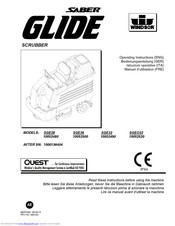 Windsor Saber Glide SGE28 Operator Instructions Manual