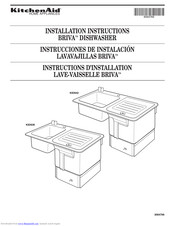 KitchenAid Briva KIDS36 Installation Instructions Manual