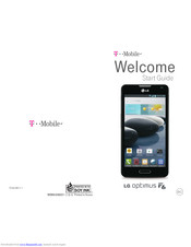 LG Optimus F6 Start Manual