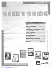 Maytag DW-3 User Manual