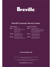 Breville 'Lift & Look' Touch BTA630XL Instruction Book