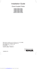 Kohler K-3482 Installation Manual
