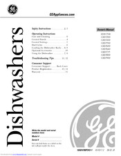 GE GSD3460G00SS Owner's Manual