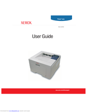 Xerox Phaser 3428 User Manual