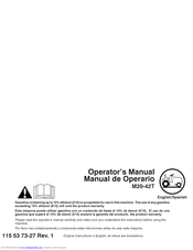 HUSQVARNA M20-42T Operator's Manual