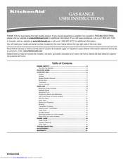 KITCHENAID W10524723A Manual